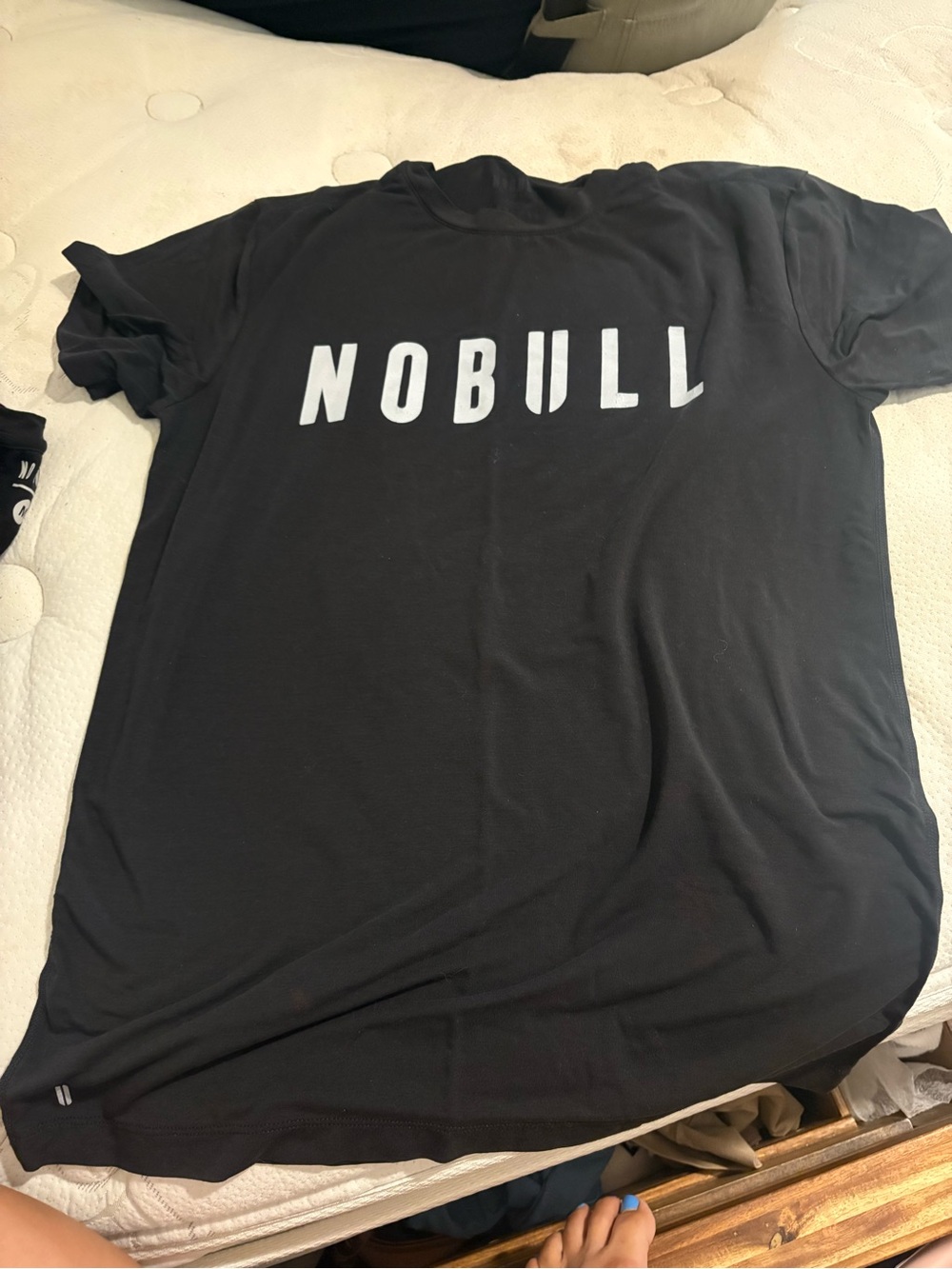 NOBULL Black Short-Sleeve Logo Tee